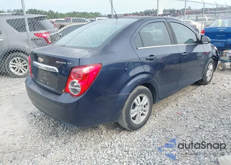 2016 Chevrolet Sonic Lt Auto из США, поврежденный, VIN 1G1JC5SH4G4108841